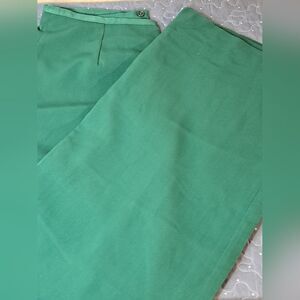 MetroStyle green lined trouser pants size 18 tall